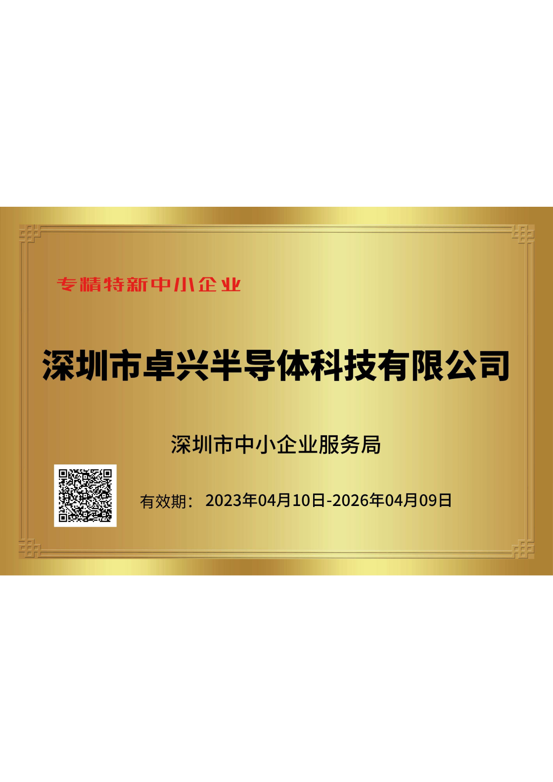 Shenzhen's Specialized, Refined, Innovative, and Unique Enterprise